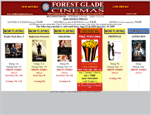 Tablet Screenshot of lakeshorecinemas.com
